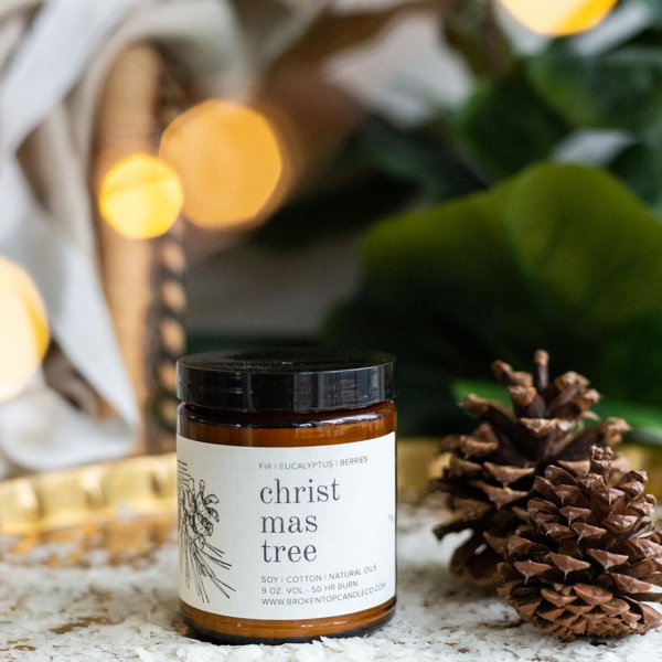 Broken Top Candle Company Christmas Tree Scented Jar Candle Wayfair